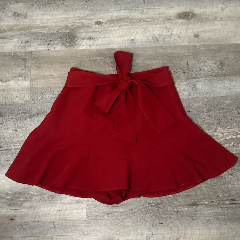Skirt red ZARA